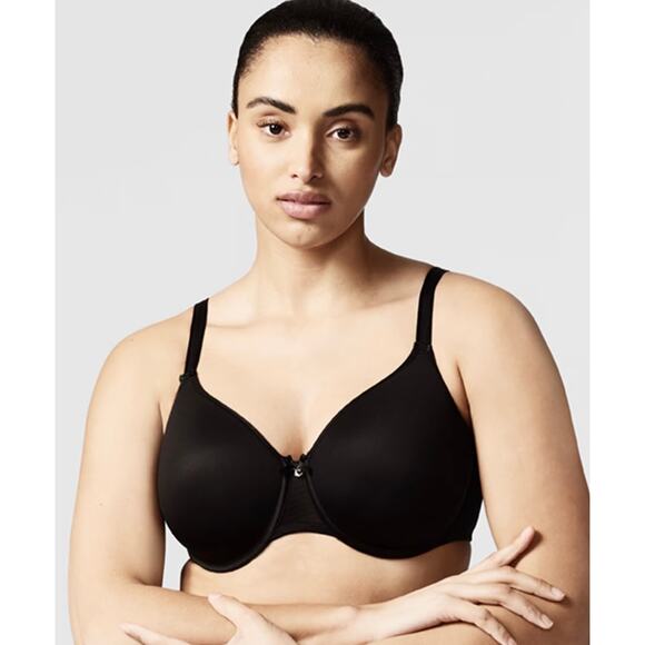 C Magnifique Seamless Smooth Minimizer-Black Bra Size 38 DDD - Picture 1 of 8